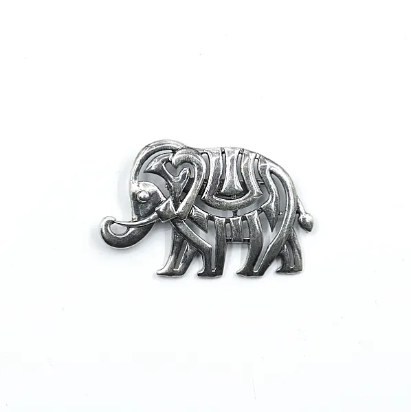 Brosa model elefant Argint