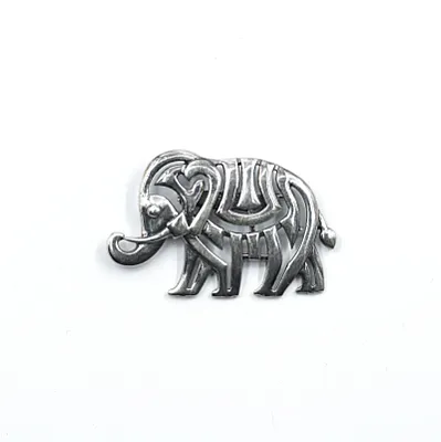 Brosa model elefant Argint - 1
