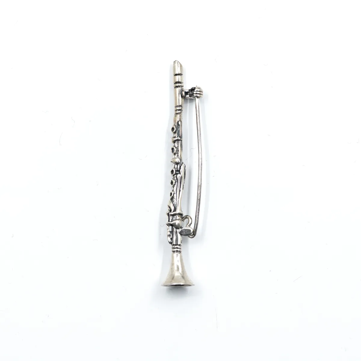 Brosa clarinet Argint