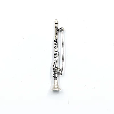 Brosa clarinet Argint - 1