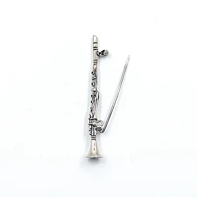 Brosa clarinet Argint - 2