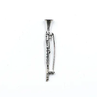 Brosa clarinet Argint - 3