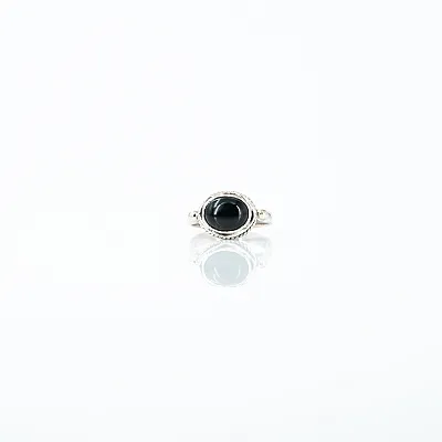 Inel oval val onix Argint - 1