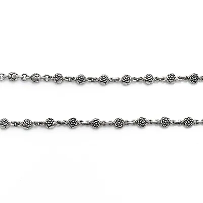 Colier floare de lotus Argint - 2
