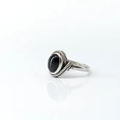 Inel oval sarma diopsid Argint - 2
