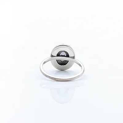 Inel xs floare ovala topaz.mistic Argint - 4