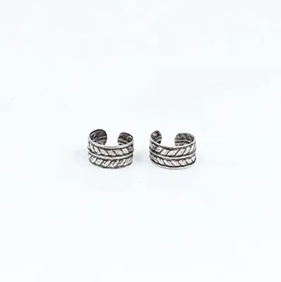 Cercei earcuff model spic Argint - 2