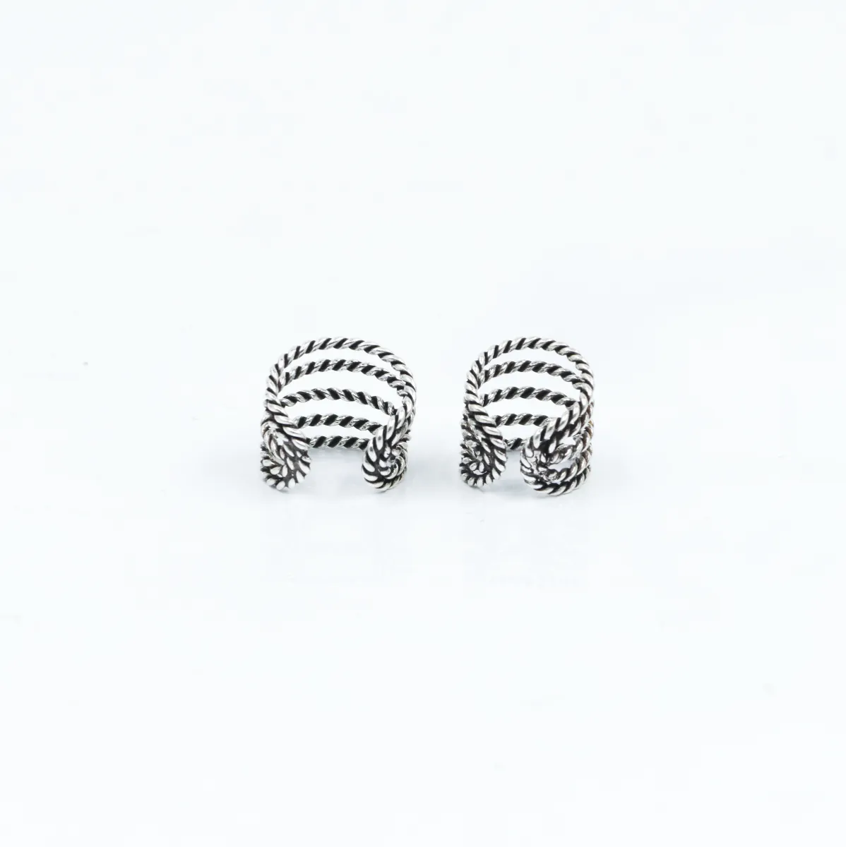 Cercei earcuff 5 sarme Argint