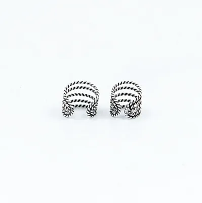 Cercei earcuff 5 sarme Argint - 4