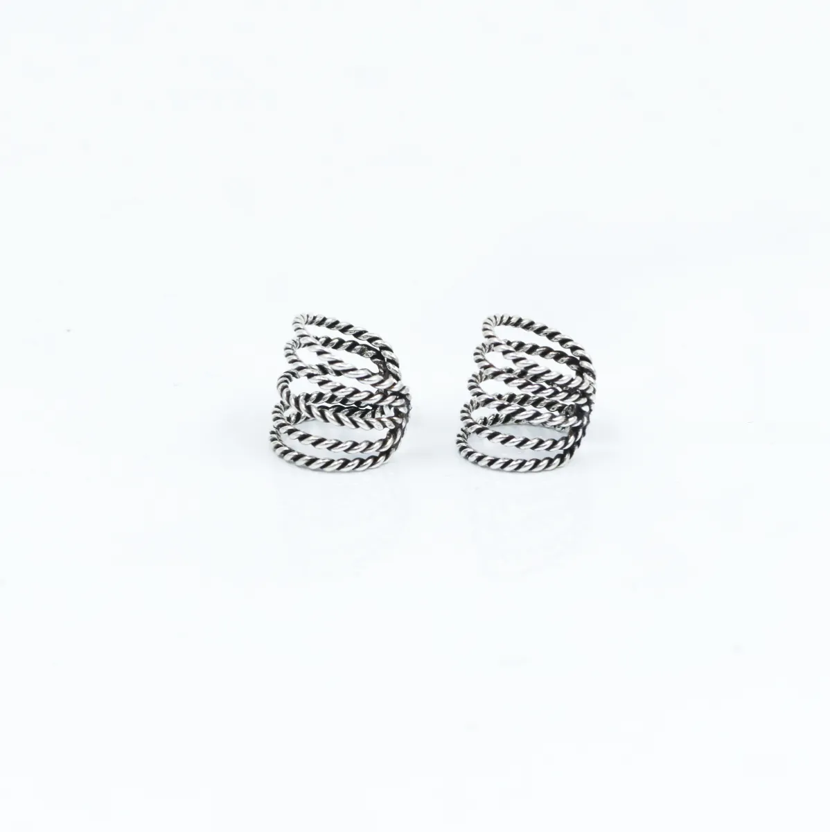 Cercei earcuff 5 sarme Argint