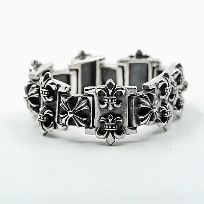 Assorted Flexible Silver Bracelets