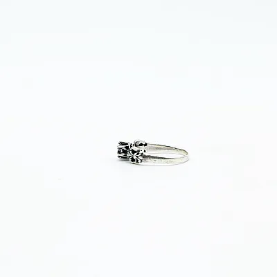 Inel slim crin white Argint - 3