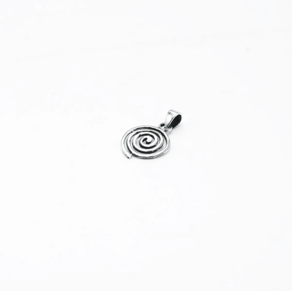 Pandantiv spirala simpla 16mm Argint