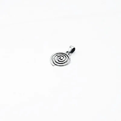 Pandantiv spirala simpla 16mm Argint - 2