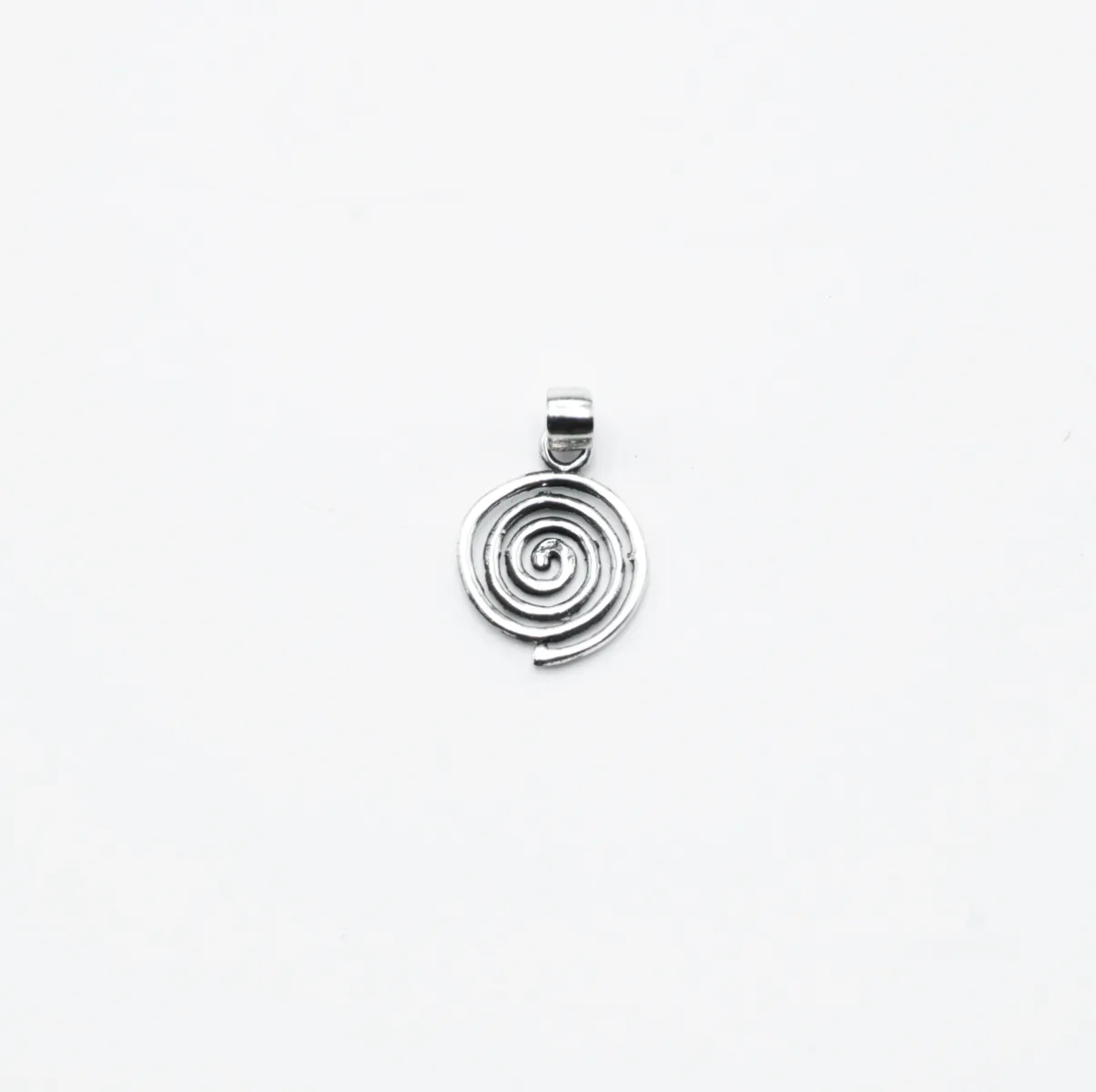 Pandantiv spirala simpla 16mm Argint