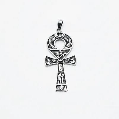 Pandantiv cruce Ankh simboluri Argint - 1