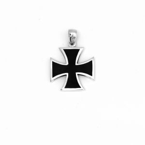 Pandantiv cruce malteza l Argint