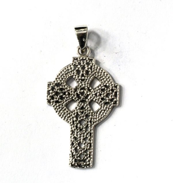 Pandantiv cruce irlandeza Argint