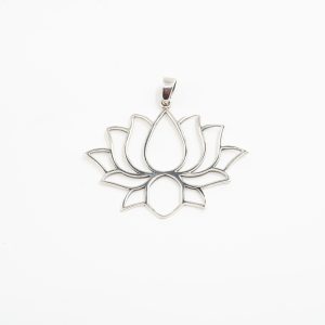 Pandantiv floare de lotus l Argint