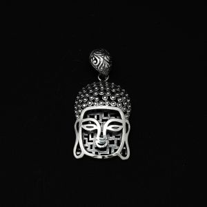 Pandantiv cap Buddha xxl Argint