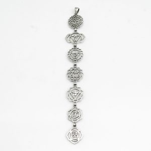 Pandantiv simbol chakra L Argint